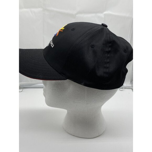 Salt Lake 2002 Winter Olympics Men's Cap Hat Black Snapback Vintage - Picture 4 of 13